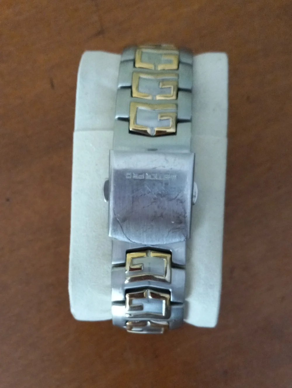 GUESS Waterpro Two-Tone Silver and Gold Men’s Bracelet Watch